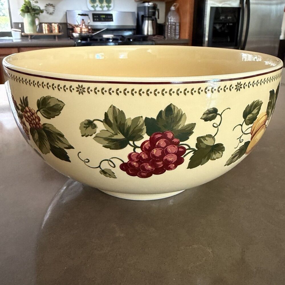 Waverly Garden & Room "Floral Manor" Serving Bowl (8.25”) Poland